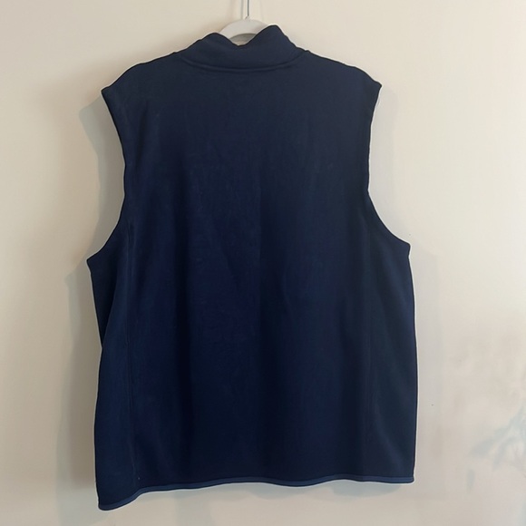 The Black Dog Vest Navy Blue Vacation Preppy Casual Outdoor XXL Sailing Coastal - Picture 7 of 7